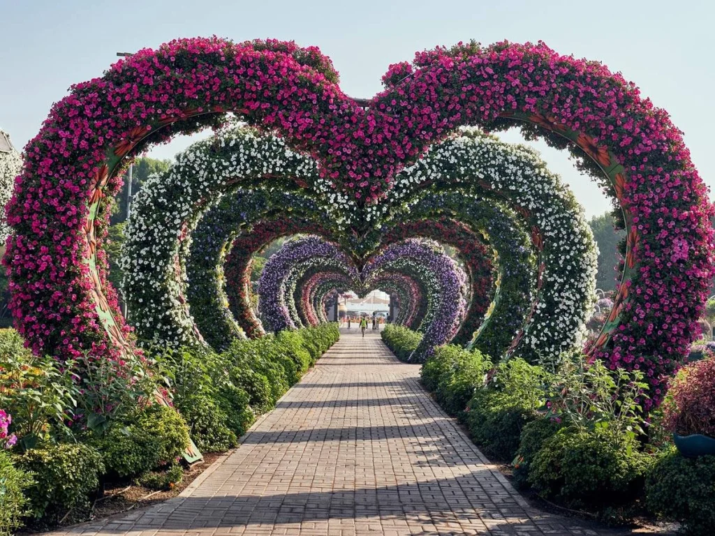 Todos los detalles del mágico jardín de Dubái 