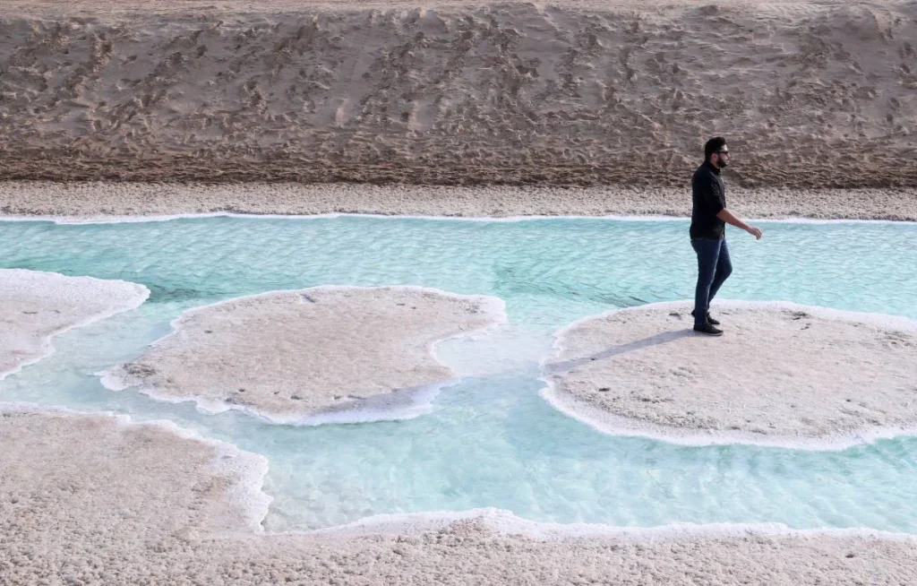 Los mejor del lago de sal en Abu Dabi, un paraíso para toda la familia 