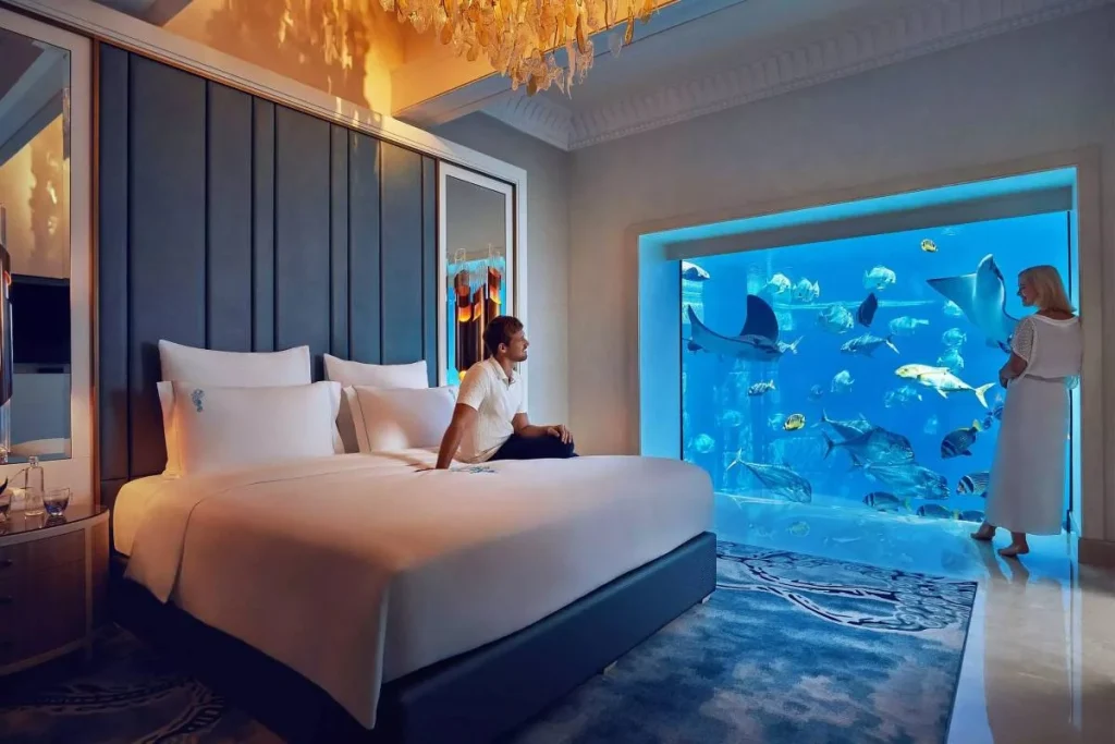 La experiencia de dormir en el lujo: lo mejor del Atlantis The Palm