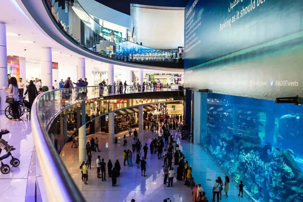 Hielo y magia en el agua: la experiencia acuática en el shopping