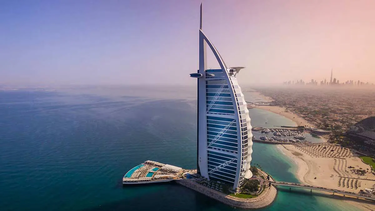 La opción económica en Burj Al Arab, el hotel de lujo en Dubái