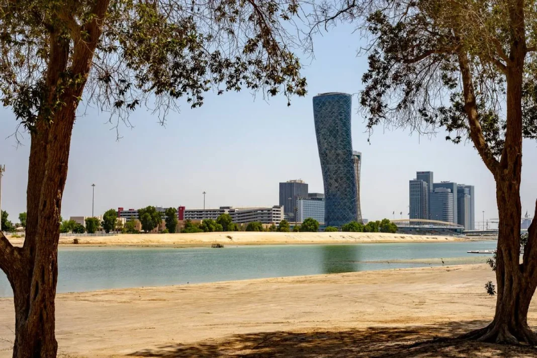 This building in Abu Dhabi has surpassed the Tower of Pisa as the most leaning tower in the world