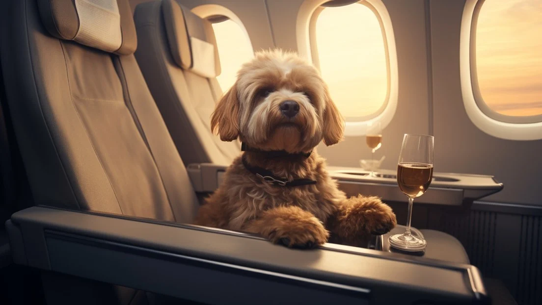 Nueva ruta de destinos: el lujoso servicio de jets para perros en Dubai