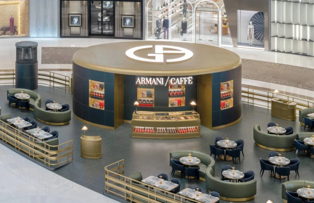 Armani redefine el lujo en Dubái: oro comestible en su café más exclusivo