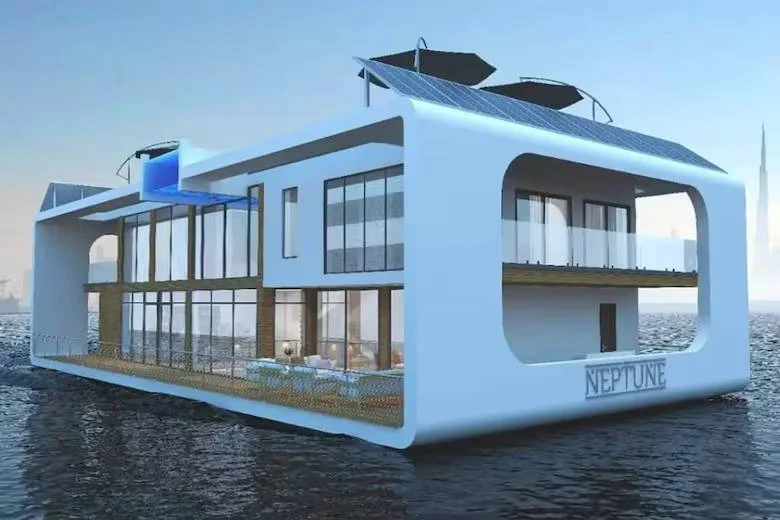 A floating paradise in exclusive Dubai.