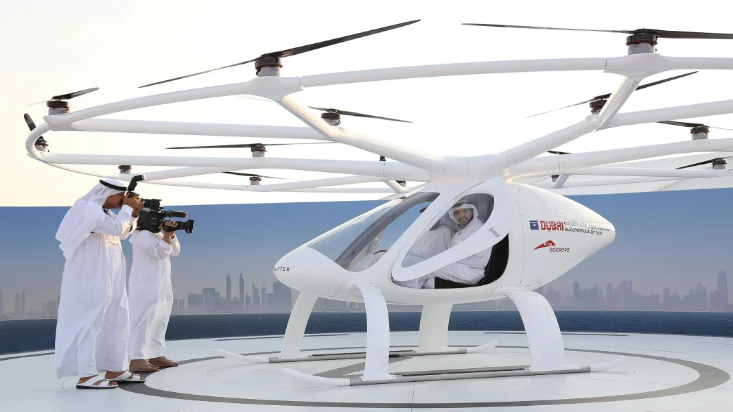 En 2026 los taxis voladores transformarán Dubai