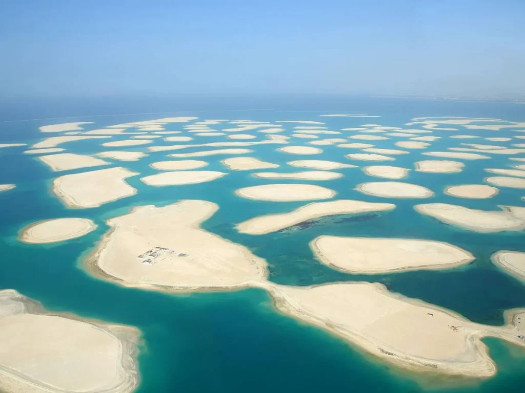 La historia de las islas abandonadas en Dubái 