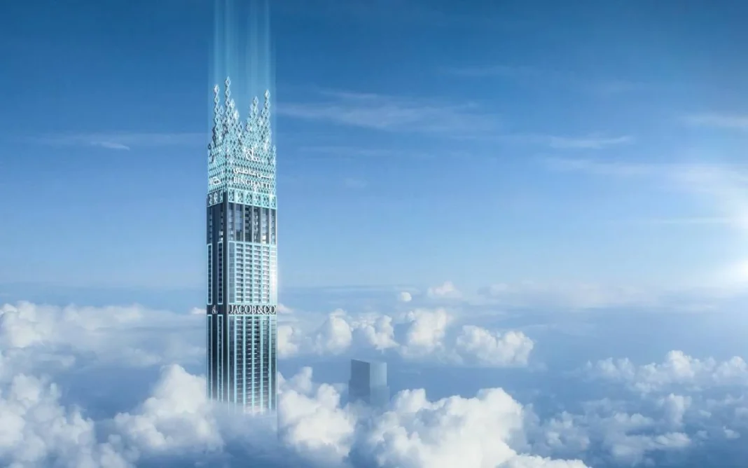 Dubái se prepara para recibir la torre más alta del mundo con una corona de cristal deslumbrante