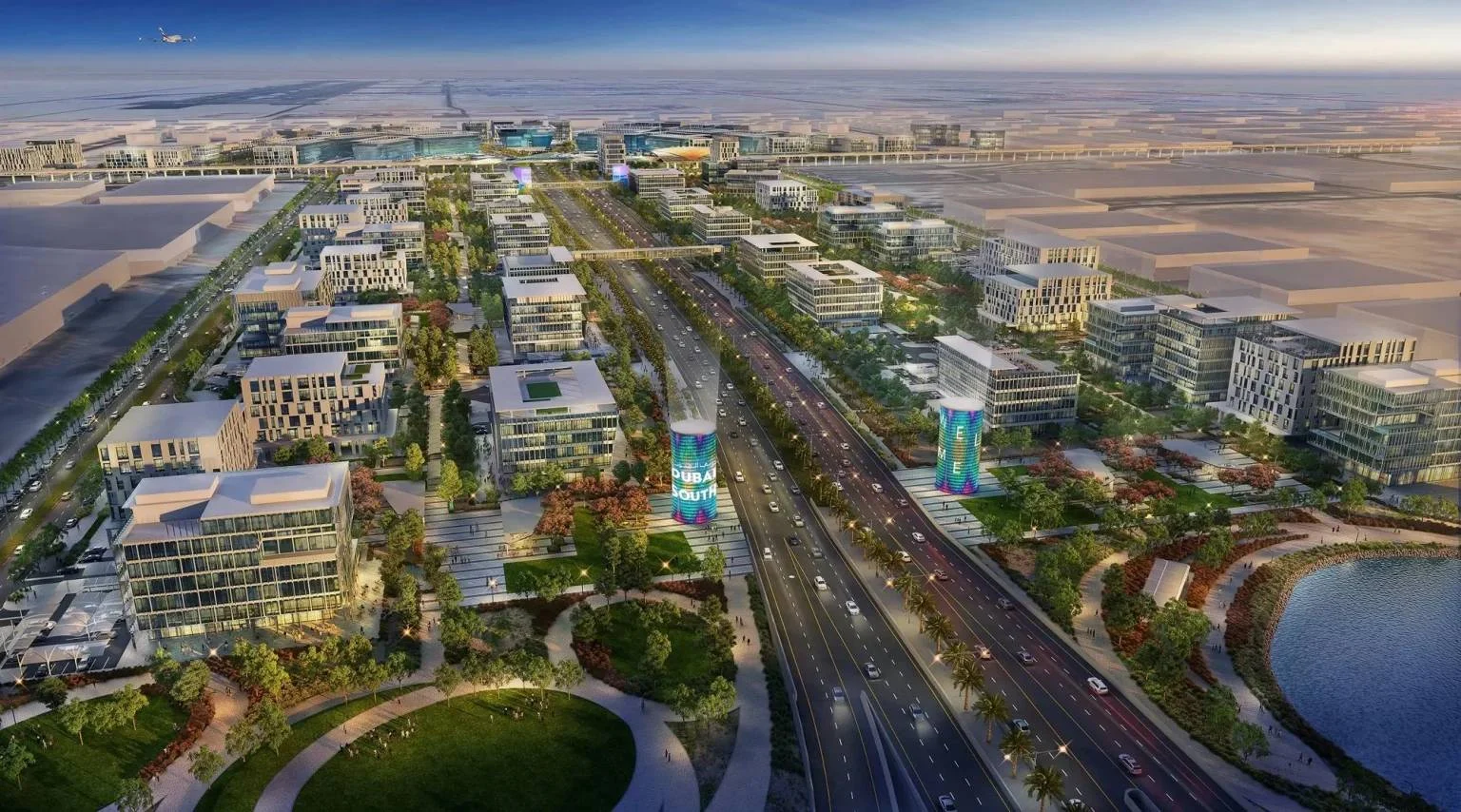 Consolida tu futuro en Dubai South, donde la cercanía al aeropuerto y al Expo allana el camino a inversiones estratégicas
