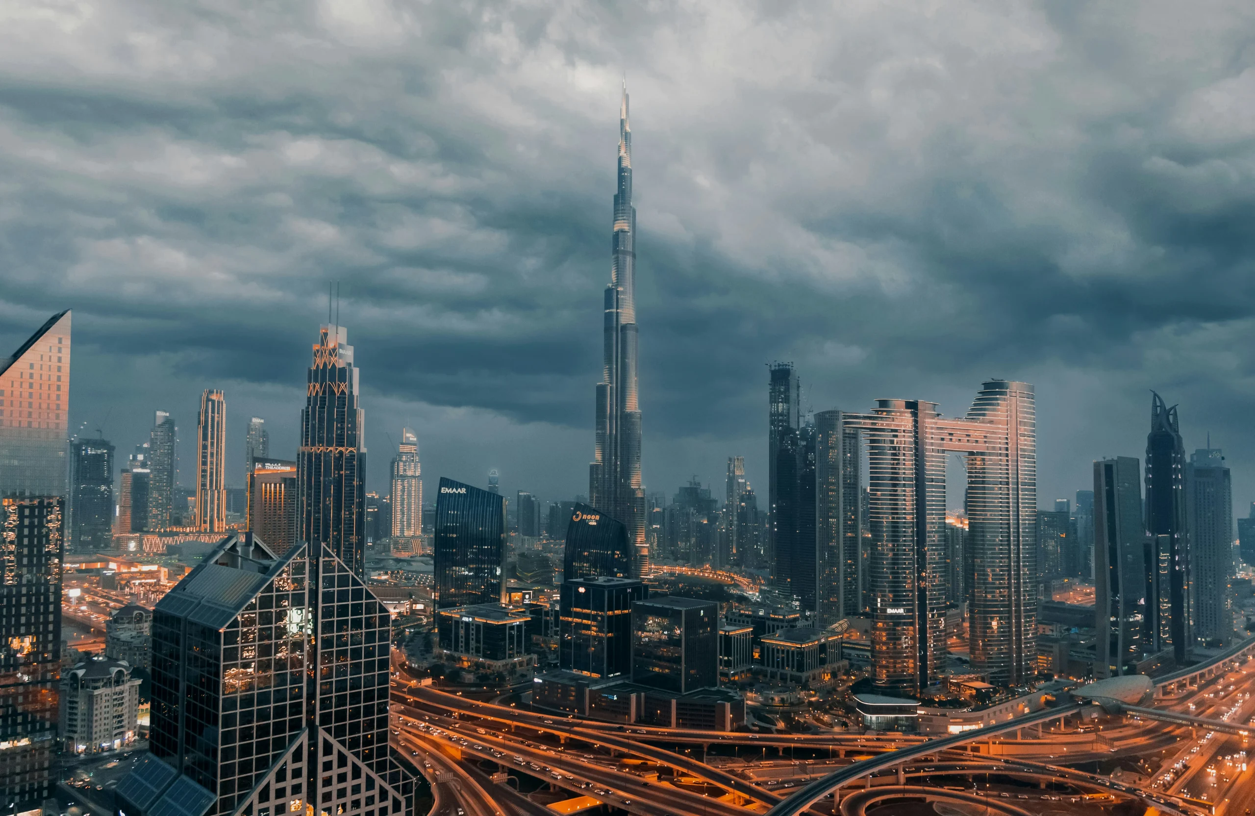 lluvia de estrellas Dubái