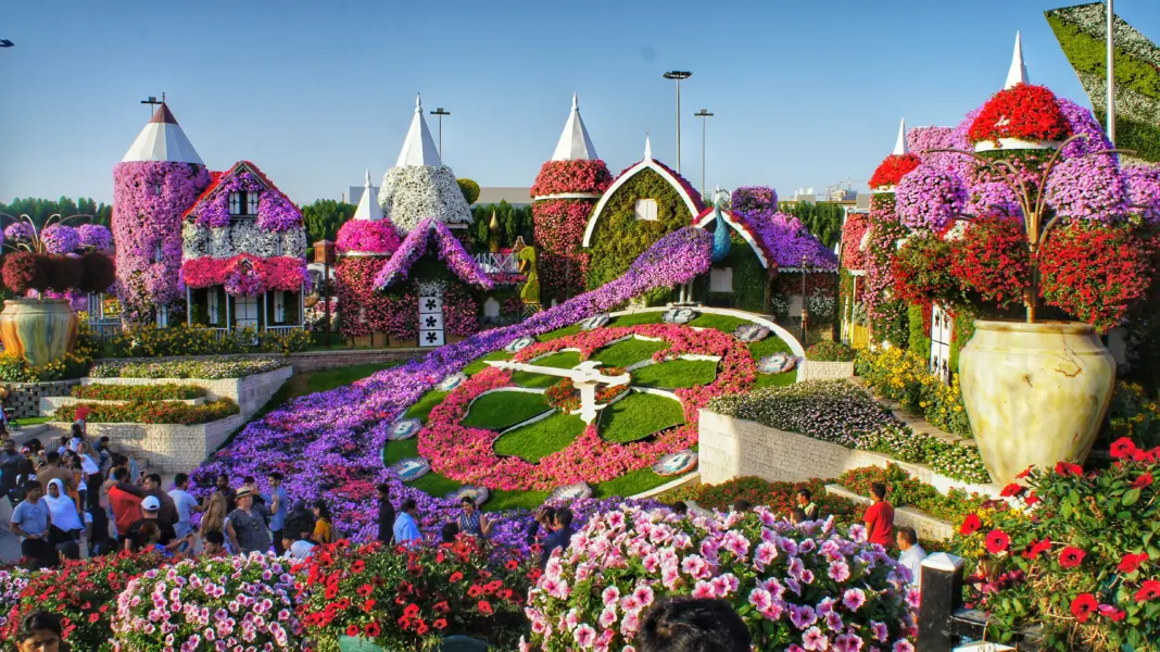 Las atracciones de UAE reabren su temporada de invierno: Miracle Garden, Safari Park y Global Village atracciones UAE temporada invierno